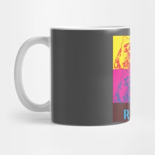 Raccoon wielding vocals Mug